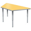 Velocity Trapezoid Adjustable Activity Table - Allied VEL00TP