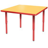 Velocity Square Shaped Activity Table with Adjustable Height - Allied USA