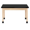 Maple / Glides
Diversified
Perpetulab Wooden Leg Science Table with Plain Apron – High Pressure Laminate Top