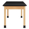 Plain Apron High Pressure Laminate Hardwood Science Table - Diversified P700L