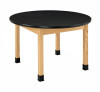 Oak Glides
Diversified
Perpetulab Wooden Leg Science Table with Plain Apron – High Pressure Laminate Top