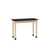 Oak / Glides
Diversified
PerpetuLab Wooden Leg Science Table with Drawers – Phenolic Top