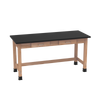 Oak / Leg Braces / Stretcher
Diversified
PerpetuLab Wooden Leg Science Table with Drawers – Epoxy Resin Top