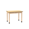 Maple / Glides
Diversified
PerpetuLab Wooden Leg Table with Drawers – ShopTop