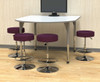 Cushioned Swivel Stool - Marco Group L001
