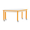 Metal Legs / Dry-Erase Top / Carrot Edge / Maple Apron
Forward Vision Table – High Pressure Laminate Top – Diversified FVT9LETM30