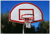 SportsPlay 3.5-inch OD Bent Post Basketball Backstop Set - Aluminum Backboard
**Optional Painted Target and Border Sold Separately**