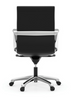 Tre Collection Executive Mid Back Chair with Chrome Frame - Office Source 50821KTA