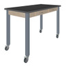 Charcoal / Maple / Dark Grey / Industrial Casters
PerpetuLab Drawers with ChemGuard Top Hybrid Steel Science Table
Diversified D9162CMD30C