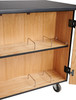 Mobile Science Cabinet Chem-Res Top with Microscope Dividers - National Public Seating MSC05