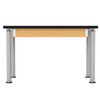 Diversified Uplift! High Pressure Laminate Table with Wood Apron