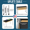 Diversified Uplift! High Pressure Laminate Table with Wood Apron