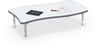 Hierarchy Creator Rectangle Table with Porcelain Steel Top - MooreCo 7052