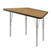 Trapezoid Adjustable Thermal Fused Laminate Activity Table - Correll