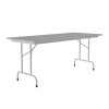 Thermal Fused Rectangle Fixed Height Folding Table - Correll CF Series