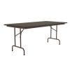 Adjustable Height Thermal Fused Rectangular Folding Table - Correll CFA Series