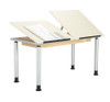 Uplift! High Pressure Laminate Drawing Table with Adjustable Top - Diversified ALTD2-6030