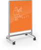 Visionary Move Mobile Magnetic Glass Board - MooreCo 7495 Visionary Move Mobile Magnetic Glass Board - MooreCo 7495