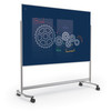 Visionary Move Mobile Magnetic Glass Board - MooreCo 7495 Visionary Move Mobile Magnetic Glass Board - MooreCo 7495