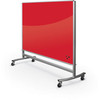 Visionary Move Mobile Magnetic Glass Board - MooreCo 7495 Visionary Move Mobile Magnetic Glass Board - MooreCo 7495