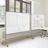 D.O.C Glass Mobile Room Divider - MooreCo 8201