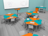 Environmental of WB Manufacturing ELO Connect 4 Desk