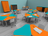 Environmental of WB Manufacturing ELO Connect 4 Desk