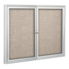 Outdoor Enclosed Bulletin Board Cabinet - MooreCo 94PSX-O