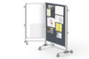 Nexus Dual Sided Fabric Whiteboard Partition - Ghent NEX22_MFP