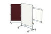 Nexus Dual Sided Fabric Whiteboard Partition - Ghent NEX22_MFP