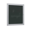 Indoor-Outdoor Enclosed Vinyl Bulletin Board with Satin Aluminum Frame - Ghent PA_VX