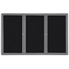Ghent Ovation Enclosed Fabric Bulletin Board