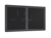 Ghent Ovation Enclosed Fabric Bulletin Board