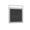 Ghent Indoor-Outdoor Enclosed Aluminum Headliner Frame Vinyl Letterboard