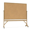 Ghent Reversible Wood Frame Cork Bulletin Board - RKK36
**Casters Sold Separately**
