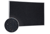 Ghent Aluminum Frame Recycled Rubber Bulletin Board