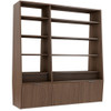 Ghent Define Space Division Shelving Display DEF6S - 72"W