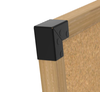 Ghent Prest Wall Natural Cork Bulletin Board