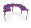 ELO Scalloped Horseshoe Table - WB Manufacturing