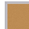 1300 Series Aluminum Framed Natural Cork Bulletin Board - Ghent 1300-1