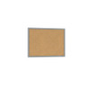 Ghent 1300 Series Aluminum Frame Traditional Cork Bulletin Board