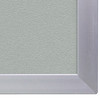 Ghent 1600 Series Aluminum Frame Vinyl Bulletin Board