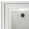 Ghent Enclosed Aluminum Frame Magnetic Porcelain Whiteboard