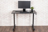 High Speed Crank Adjustable Stand Up Desk - Luxor STANDCF