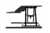 Two Tier Pneumatic Standing Desk Converter - Luxor CVTR PRO