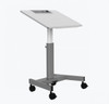 Pneumatic Adjustable Height Flip Top Student Desk - Nesting Desk - Luxor STUDENT-P-TILT 