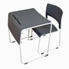 Lightweight Stackable Student Desk and Chair-4 Pack - Luxor STUDENT-STK4PK 