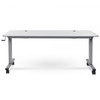 Adjustable Flip Top Table with Crank Handle - Luxor STAND-NESTC 