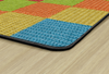 Cozy Basketweave Blocks Multi Carpet - Flagship FA1009