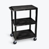 Tuffy Three Shelf Utility Cart - Luxor WT34S